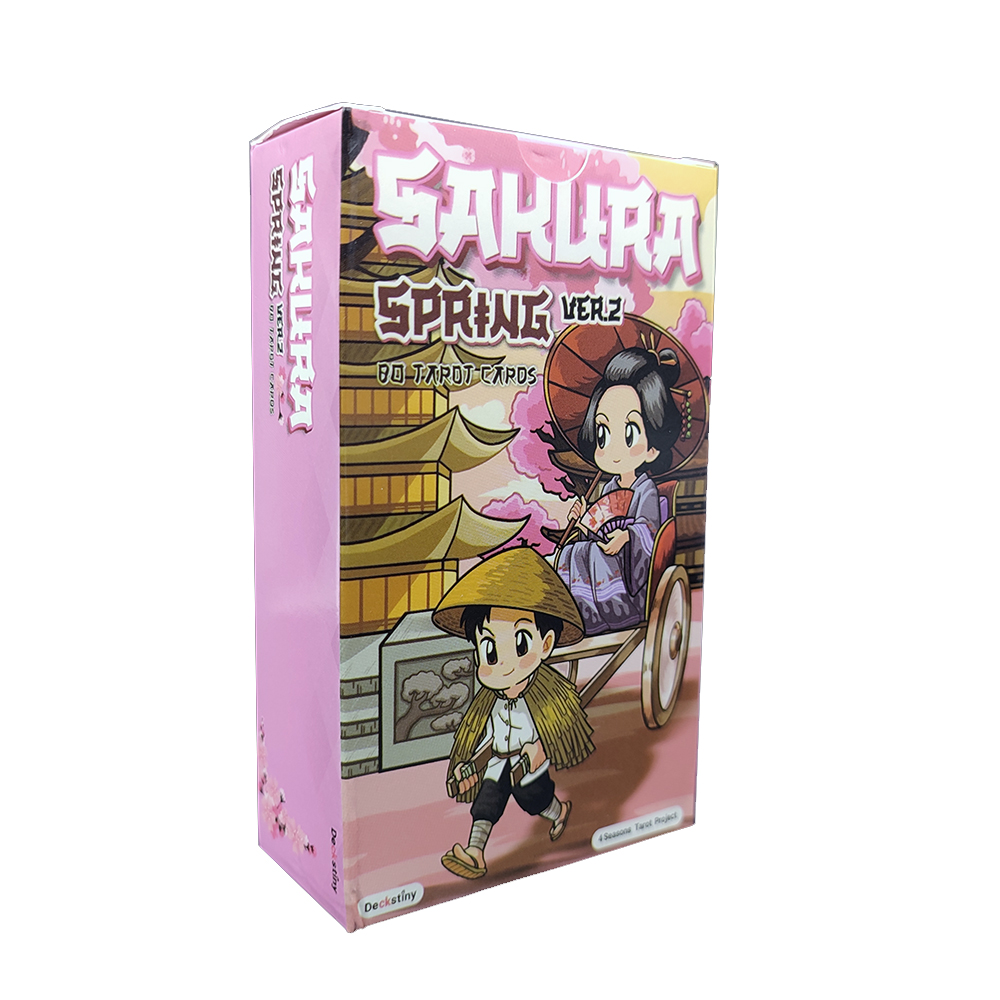 Japanese Lifestyle And Traditions - 260g 12CMX7CM Das Sakura Spring Divination