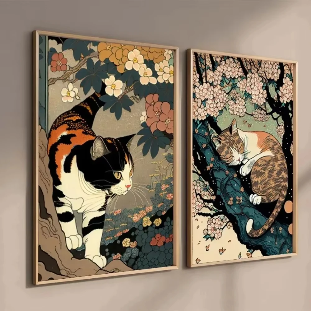 Japanese Lifestyle Movie - Ölgemälde nach Zahlen Kits japanischer Ukiyo-E-Stil