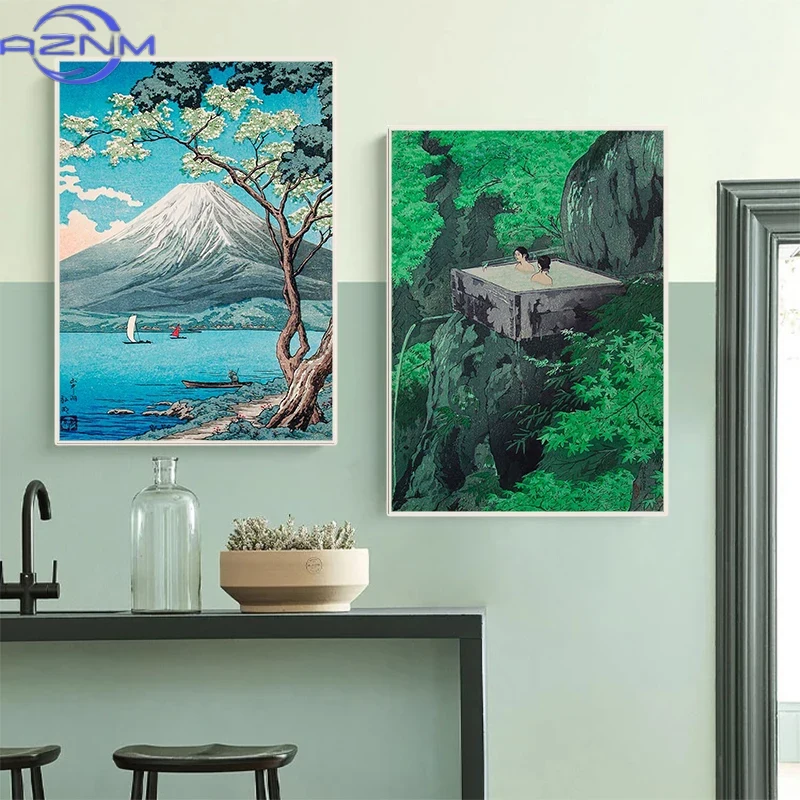 AZNM Retro Ukiyo-e Traditionel – Japanese Lifestyle And Traditions Bewertung und Preis